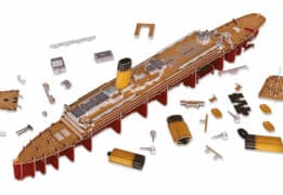 revell - rms titanic led edition 3d puzzle (00154)
