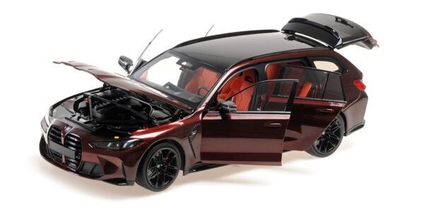 Minichamps 1:18 BMW M3 Touring (G81) Aventurine Red 2024 (110024010) Diecast Model