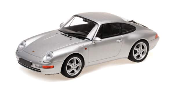 Minichamps 1:18 Porsche 911 (993) Silver 1993 - Diecast Model
