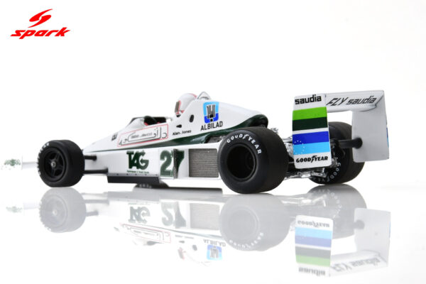 Spark 1:43 Williams FW06 No.27 Long Beach GP 1979 Alan Jones (S7496) Resin Model