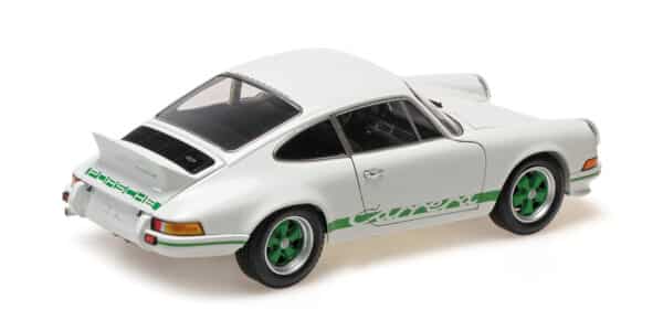 Minichamps 1:18 Porsche 911 Carrera RS White/Green 1972 (100066020) Diecast Model 11 Minichamps 1:18 Porsche 911 Carrera RS White/Green 1972 (100066020) Diecast Model