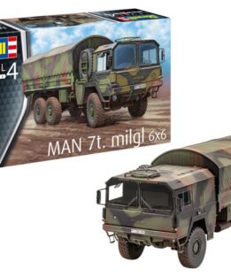 Revell 03291 MAN 7T Milgl German Truck Model Kit