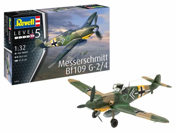 Revell 03829 Messerschmitt BF109G 2/4 Model Kit