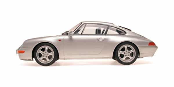 Minichamps - 1:18 Porsche 911 (993) Silver 1993 - Diecast Model 8 Minichamps 1:18 Porsche 911 (993) Silver 1993 - Diecast Model