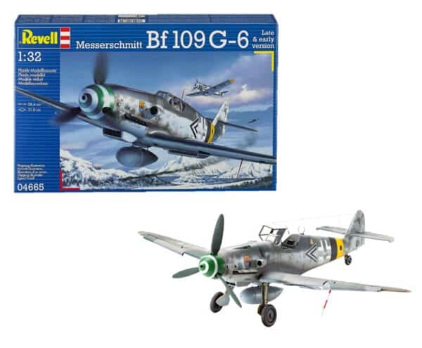 Revell - 1:32 Messerschmitt Bf109 G-6 (04665) Model Kit