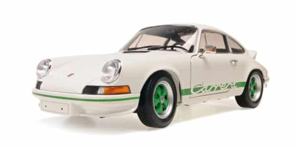 Minichamps 1:18 Porsche 911 Carrera RS White/Green 1972 (100066020) Diecast Model 13 Minichamps 1:18 Porsche 911 Carrera RS White/Green 1972 (100066020) Diecast Model