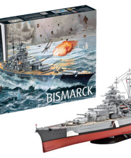 Revell 05040 1:350 Germany Bismarck Battleship WW2 plastic model ship