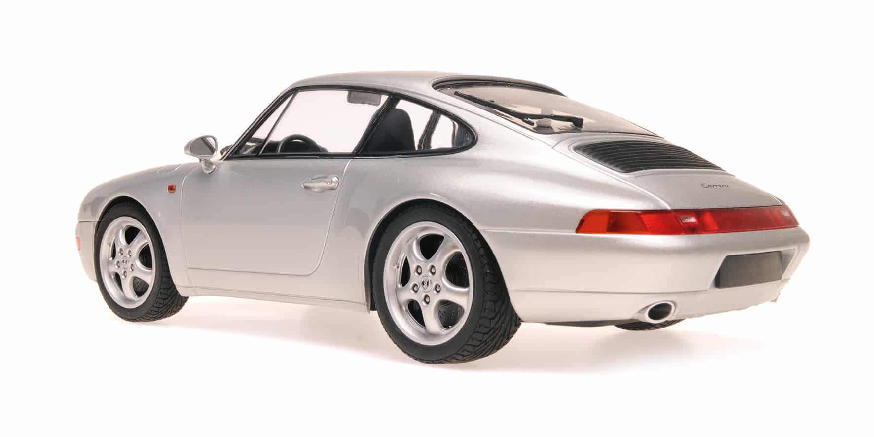 Minichamps - 1:18 Porsche 911 (993) Silver 1993 - Diecast Model 4 Minichamps 1:18 Porsche 911 (993) Silver 1993 - Diecast Model