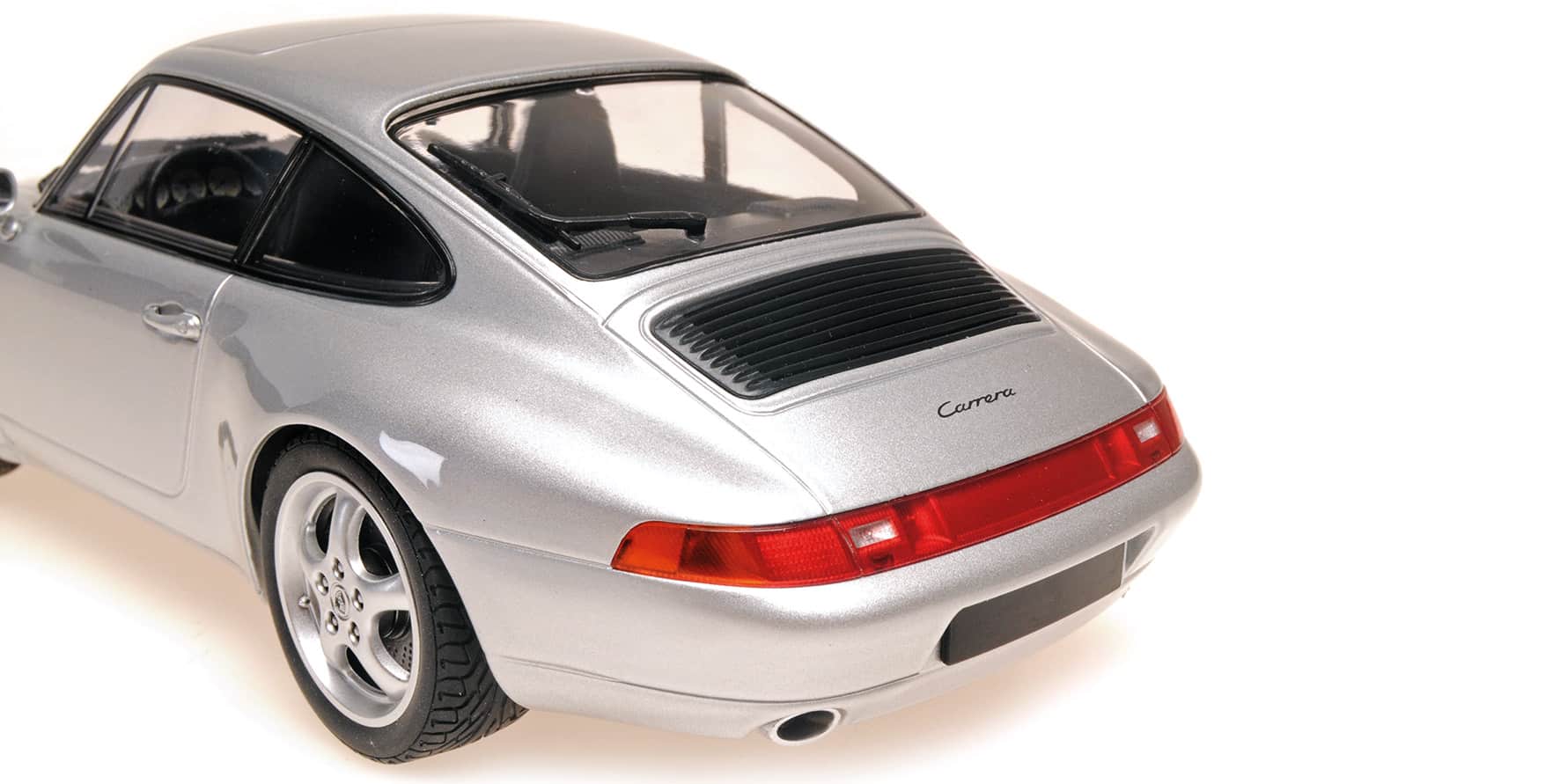 Minichamps - 1:18 Porsche 911 (993) Silver 1993 - Diecast Model 5 Minichamps 1:18 Porsche 911 (993) Silver 1993 - Diecast Model