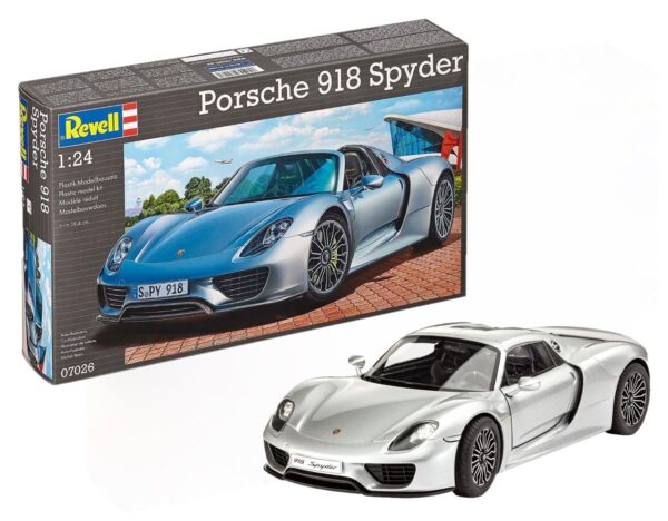 Revell 1/24 Porsche 918 Spyder Model Kit 07026