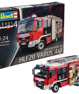 Revell 1/24 MAN Schlingmann Fire Truck 07452 Model Kit