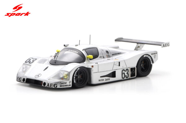 Spark 1:43 Sauber C9 No.63, Winner Le Mans 1989 J. Mass - S. Dickens - M Reuter (43LM89) Resin Model 19 Spark 1:43 Sauber C9 No.63, Winner Le Mans 1989 J. Mass - S. Dickens - M Reuter (43LM89) Resin Model