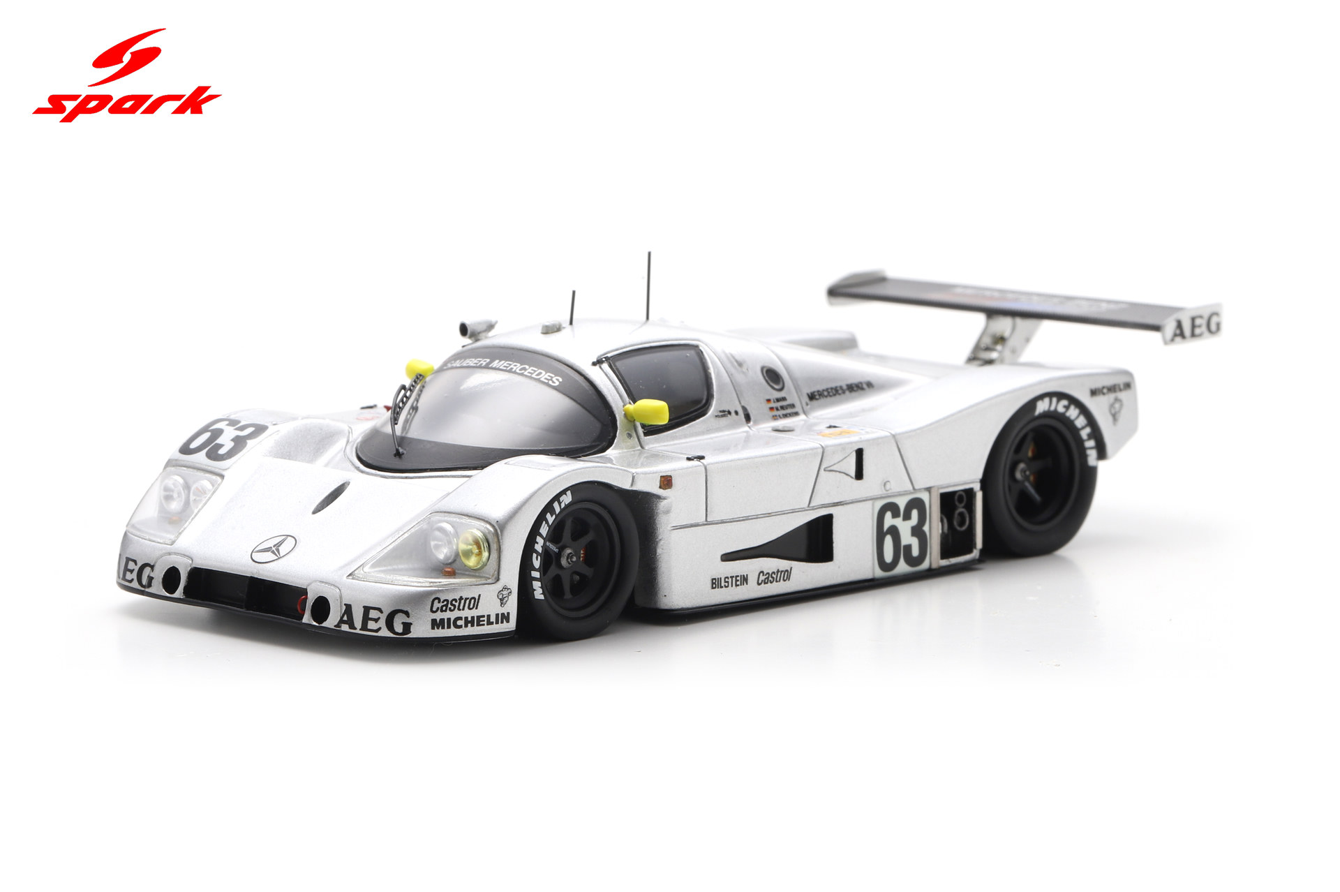 Spark 1:43 Sauber C9 No.63, Winner Le Mans 1989 J. Mass - S. Dickens - M Reuter (43LM89) Resin Model 8 Spark 1:43 Sauber C9 No.63, Winner Le Mans 1989 J. Mass - S. Dickens - M Reuter (43LM89) Resin Model - Image 8