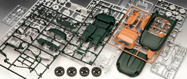 revell - 1:24 jaguar e-type roadster (07687) model kit