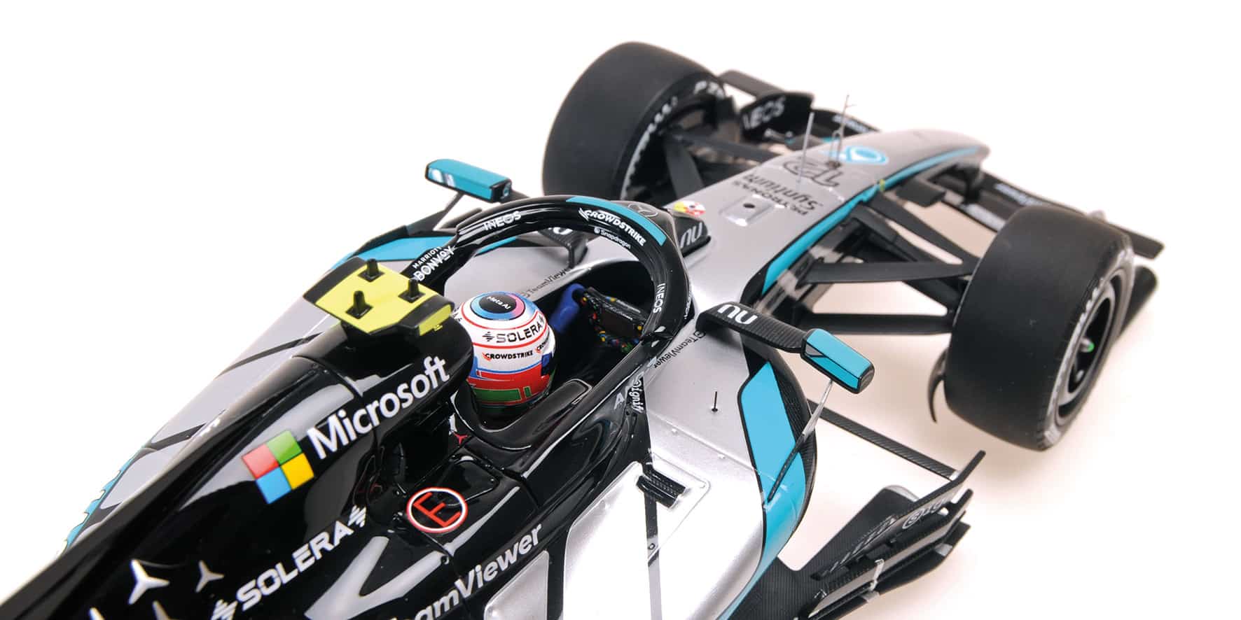 Minichamps 1:18 Mercedes-AMG Petronas F1 Team W17 No.12 Kimi Antonelli Winner Chinese GP 2026 with Pitboard (117260212) Limited Edition Resin Model 7 Minichamps 1:18 Mercedes-AMG Petronas F1 Team W17 No.12 Kimi Antonelli Winner Chinese GP 2026 with Pitboard (117260212) Limited Edition Resin Model