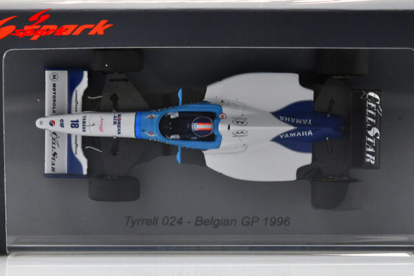 Spark - 1:43 Tyrrell 024 No.20 Belgian GP 1996 Ukyo Katayama - Resin Model 13 Spark 1:43 Tyrrell 024 No.18 Belgian GP 1996 Ukyo Katayama (S6978) Resin Model