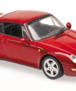 Maxichamps 1/43 Porsche 911 (993) Turbo S Red Diecast Model