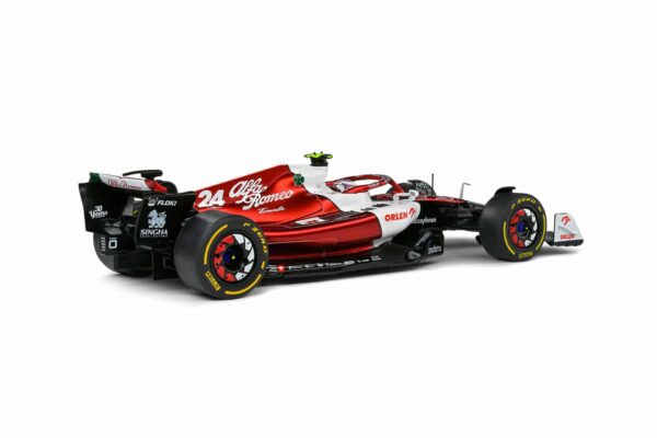 solido - 1:18 alfa romeo orlen c42 #24 zhou guanyu canadian gp 2022