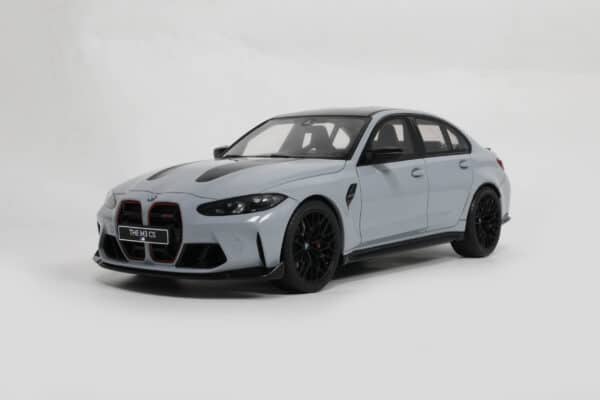 GT Spirit - 1:18 BMW M3 CS M Brooklyn Grey Metallic 2024 - Limited Edition Resin Model