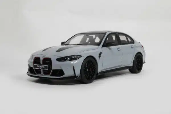 GT Spirit - 1:18 BMW M3 CS M Brooklyn Grey Metallic 2024 - Limited Edition Resin Model