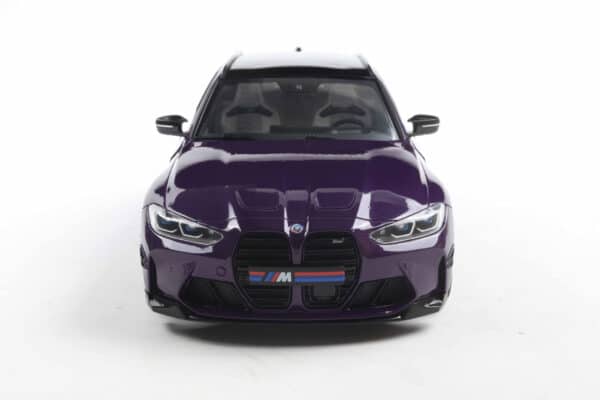 1 18 bmw m3 g81 touring with performance parts twilight purple pear 03