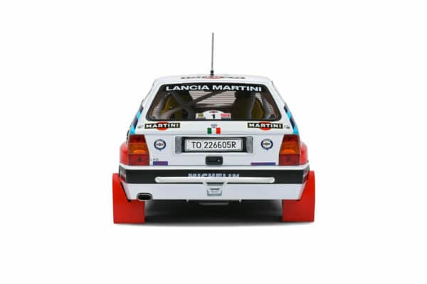 Solido 1807803 1:18 Lancia Delta HF Integrale White Rally Kenya 1991 Diecast Models