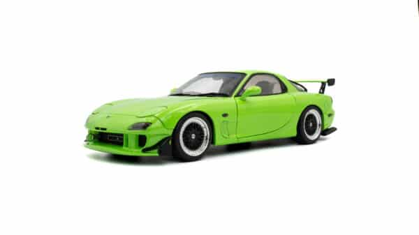 Solido 1:18 Mazda RX7 FD3RS Solido Works 1999 Neon Green (S1810606) Diecast Model