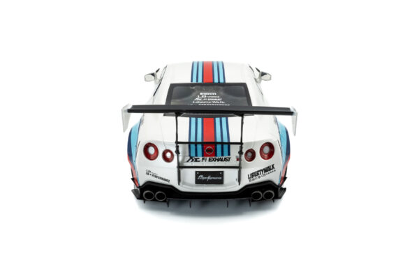 Solido 1:18 Nissan GT-R (R35) with Liberty Walk Body Kit 2.0 Martini Livery 2024 (S1805819) Diecast Model 13 Solido 1:18 Nissan GT-R (R35) with Liberty Walk Body Kit 2.0 Martini Livery 2024 (S1805819) Diecast Model