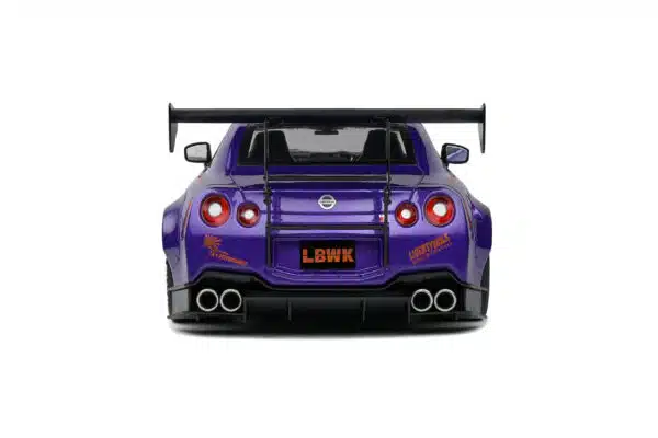 Solido - 1:18 Nissan GT-R (R35) Liberty Walk Karosseriekit 2.0 "Purplezilla" 2022