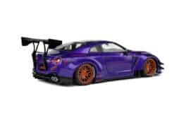 Solido - 1:18 Nissan GT-R (R35) Liberty Walk Body Kit 2.0 "Purplezilla" 2022