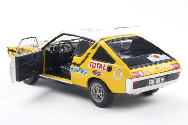 Solido 1:18 Renault 17 Ph.1 Rallye du Maroc #23 Prive / Tilbert 1976 (S1803709) Diecast Model 10 Solido 1:18 Renault 17 Ph.1 Rallye du Maroc #23 Prive / Tilbert 1976 (S1803709) Diecast Model
