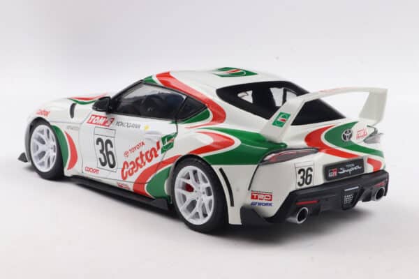 1 18 toyota gr supra toyota racing tribute white 2024 03