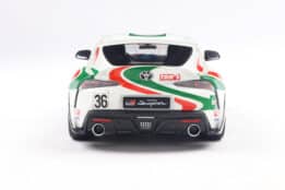 1 18 toyota gr supra toyota racing tribute white 2024 04