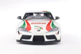 1 18 toyota gr supra toyota racing tribute white 2024 08