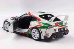 1 18 toyota gr supra toyota racing tribute white 2024 09