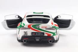 1 18 toyota gr supra toyota racing tribute white 2024 10
