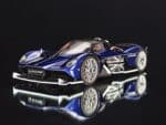FrontiArt - 1:18 Aston Martin Valkyrie Sabiro Blue Union Jack - Limited Edition Resin Model