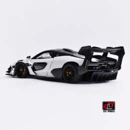 LCD 1:18 - McLaren Senna GTR (White) - Diecast Model Car