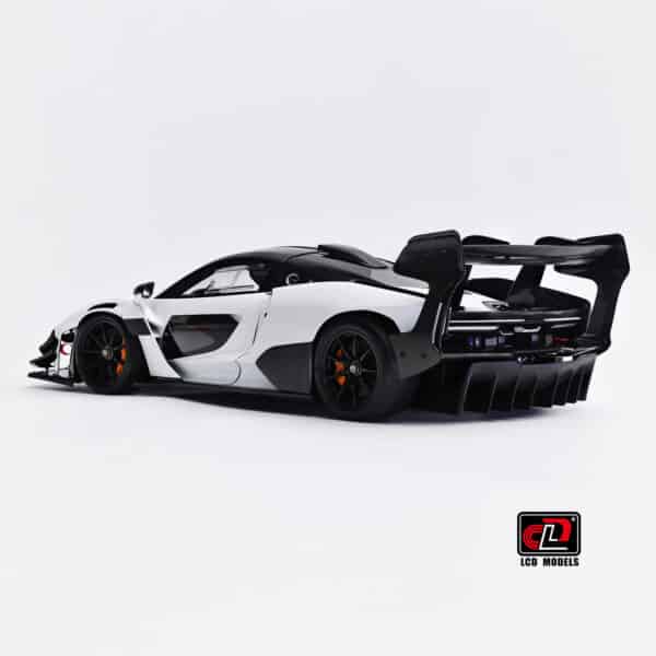 LCD 1:18 - McLaren Senna GTR (White) - Diecast Model Car