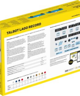 Heller 80711 Talbot Lago Record 1:24 scale plastic model kit