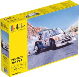 Heller 1/24 Peugeot 205 EV 2 Rally Model Kit 80716