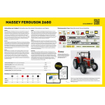 Heller 1/24 Massey Ferguson 2680 Model Kit 81402