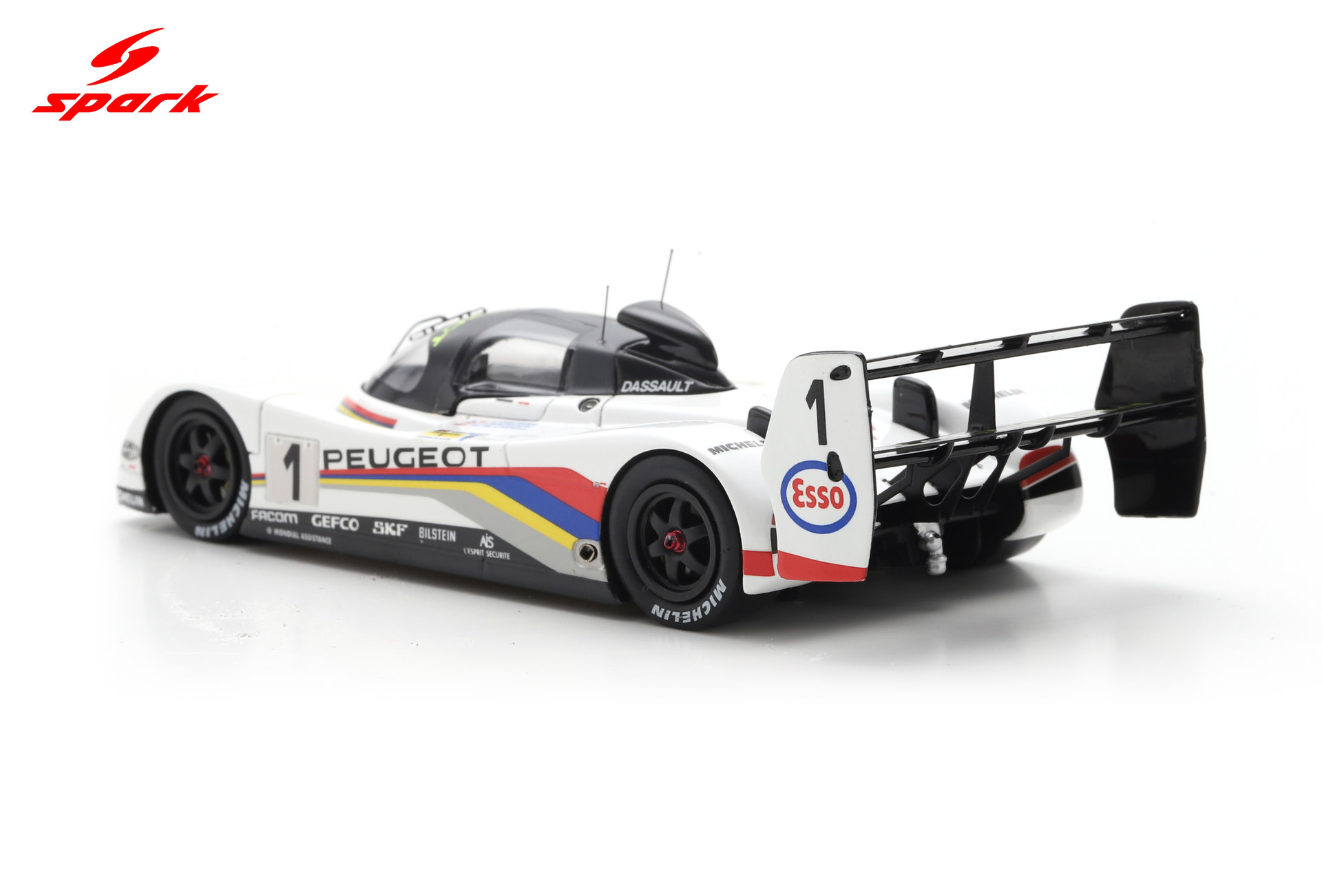 Spark 1:43 Peugeot 905 No.1 Winner 24H Le Mans 1992 M. Blundell - Y. Dalmas - D. Warwick (43LM92) Resin Model 12 Spark 1:43 Peugeot 905 No.1 Winner 24H Le Mans 1992 M. Blundell - Y. Dalmas - D. Warwick (43LM92) Resin Model - Image 12