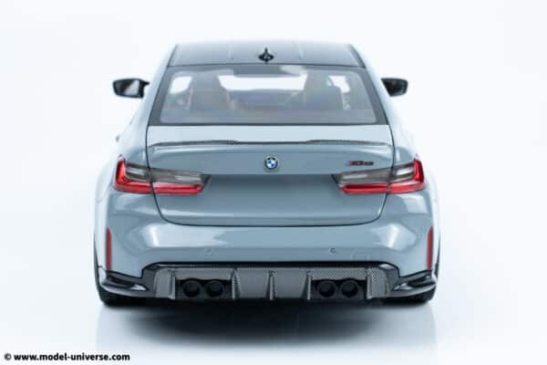 Minichamps - 1:18 BMW M3 CS Brooklyn Grey Metallic 2023 - Diecast Model