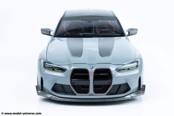 Minichamps - 1:18 BMW M3 CS Brooklyn Grey Metallic 2023 - Diecast Model