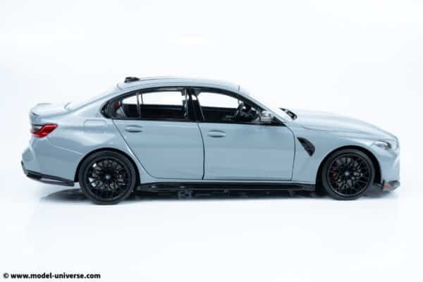 Minichamps - 1:18 BMW M3 CS Brooklyn Grey Metallic 2023 - Diecast Model