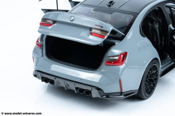 Minichamps - 1:18 BMW M3 CS Brooklyn Grey Metallic 2023 - Diecast Model
