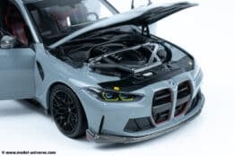 Minichamps - 1:18 BMW M3 CS Brooklyn Grey Metallic 2023 - Diecast Model