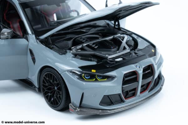Minichamps - 1:18 BMW M3 CS Brooklyn Grey Metallic 2023 - Diecast Model