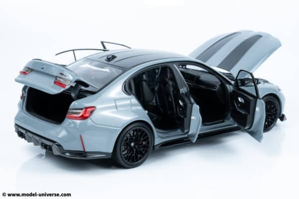 Minichamps - 1:18 BMW M3 CS Brooklyn Grey Metallic 2023 - Diecast Model